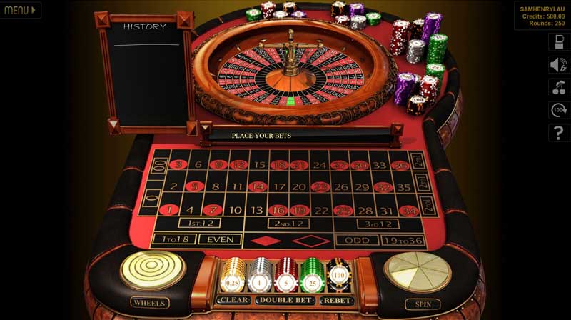 Win a Day Casino Roulette Screenshot