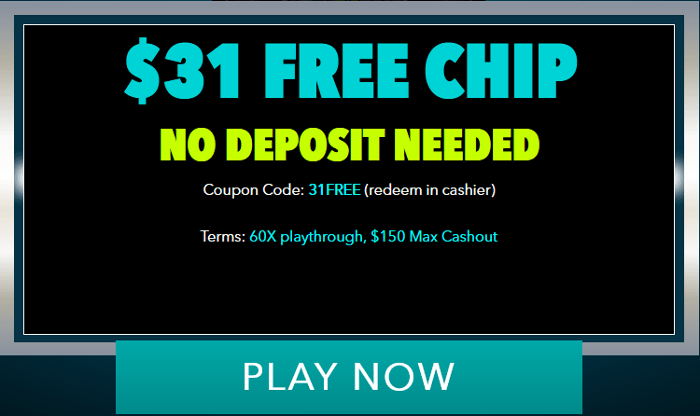 31 Free Chip Sloto Cash