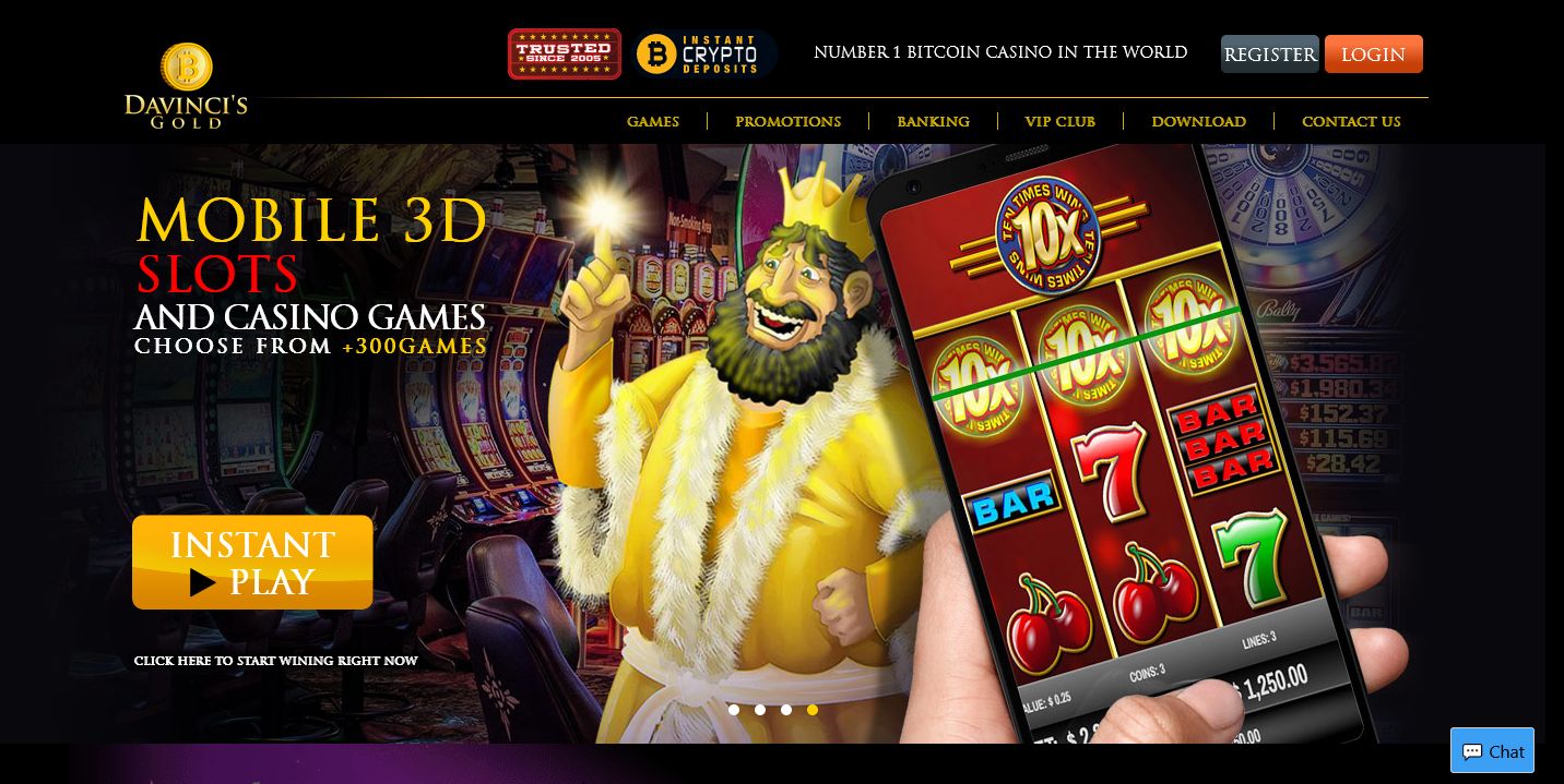 Davincis Gold Casino Mobile