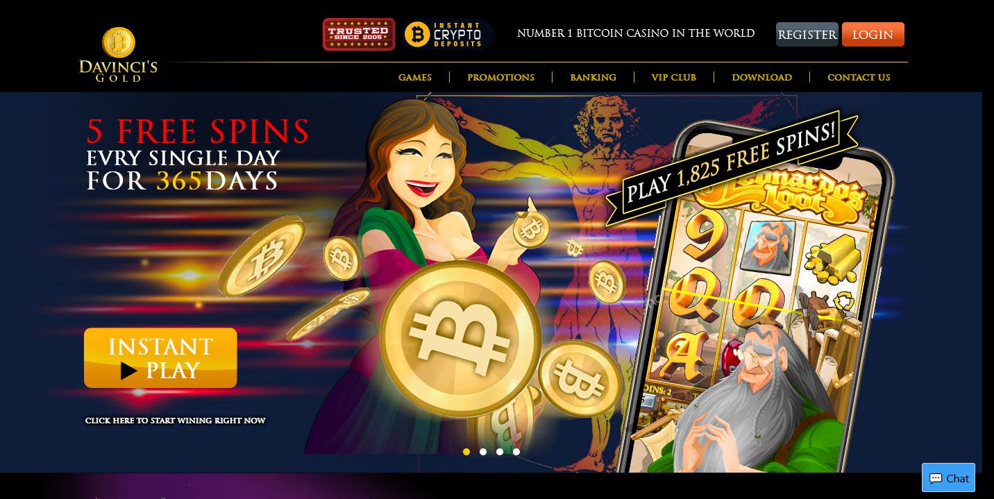 Discover your Fortune Davincis Gold Casino