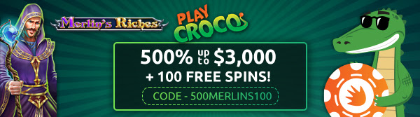 new pokie Merlin's Riches at PlayCroco